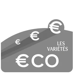 Logo de la gamme Eco, fond gris avec le nom de la gamme écrit.